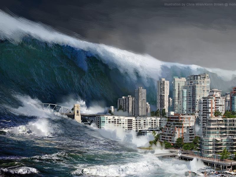 La Isla de La Palma provocará un gran tsunami.