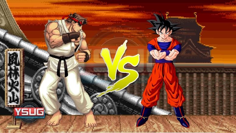 Goku VS Street Fighter 2