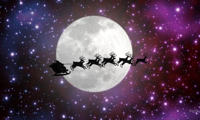 Luna Llena Fría para ésta Navidad Luna Llena Fría para ésta Navidad