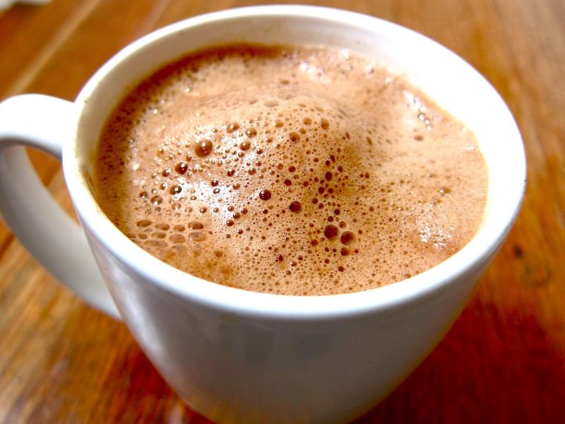 ¿Un chocolate para el frío?
