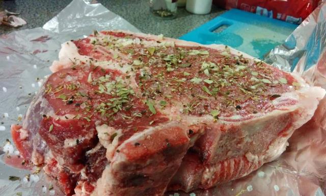 Barbacoa de T-bone